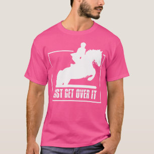 Camiseta Chica De Salto De Cazador En Inglés En Caballo