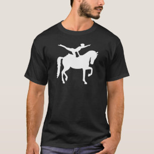 Camiseta Chica de saltos de caballo