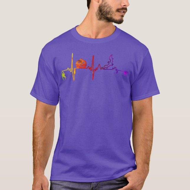 Camiseta Chica de salvamento de Halloween (Anverso)