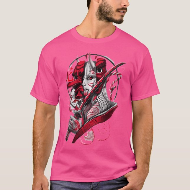 Camiseta Chica de Samurai (Anverso)
