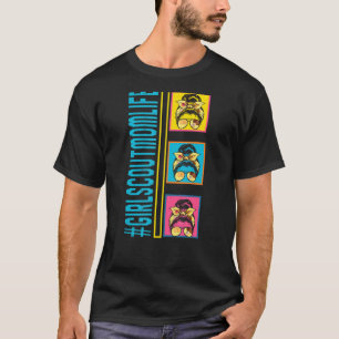 Camiseta Chica de Scouts Hobby Mamá Vida Desordenada Bun Ca