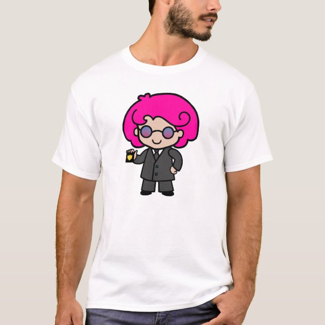 Camiseta Chica de servicio secreto (Anverso)