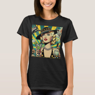 Camiseta Chica de Show Retro