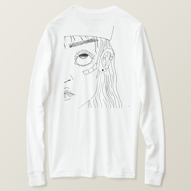 Camiseta Chica de Sk8er (Reverso del diseño)