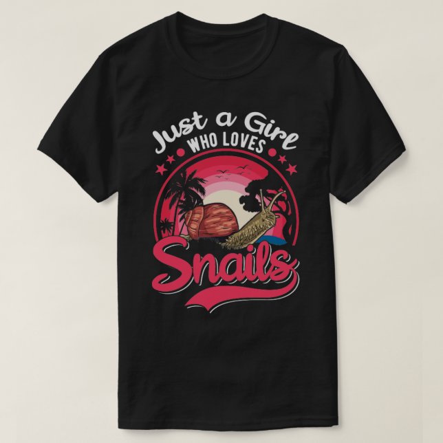 Camiseta Chica de Snail (Diseño del anverso)