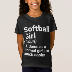 Camiseta Chica de Softball