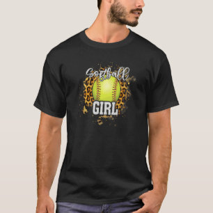 Camiseta Chica de sóftbol Familia de sóftbol vintage Combin