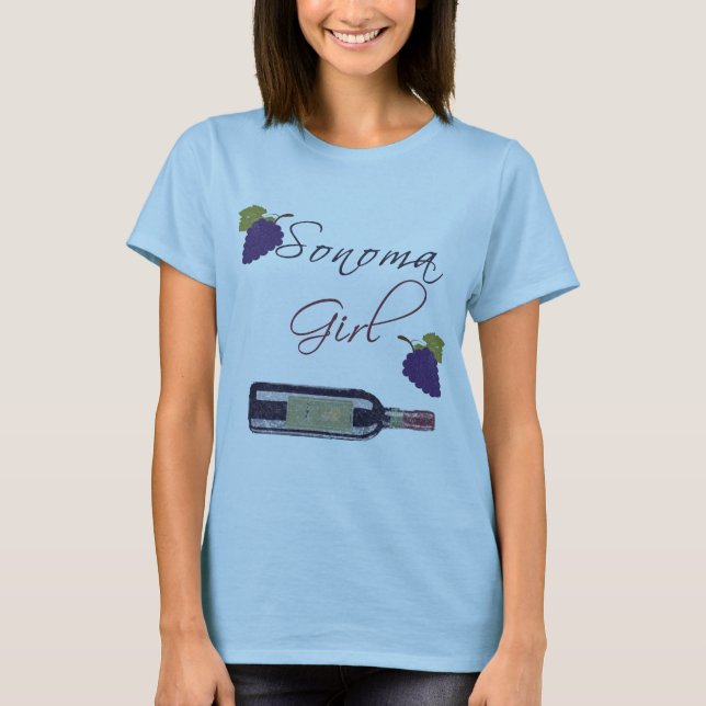 Camiseta Chica de Sonoma (Anverso)