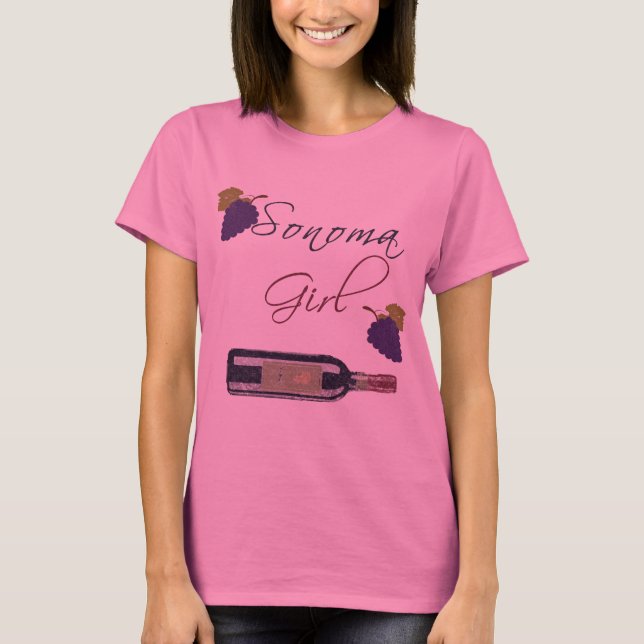 Camiseta Chica de Sonoma (Anverso)
