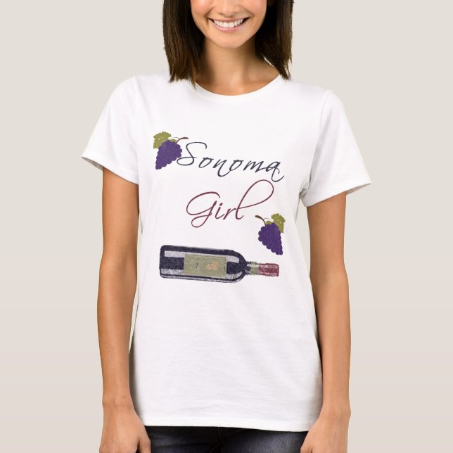 Camiseta Chica de Sonoma (Anverso)
