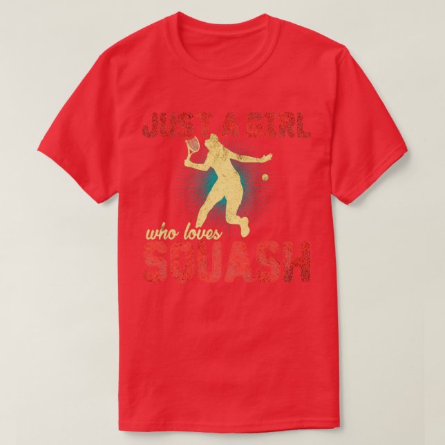 Camiseta Chica de squash (Diseño del anverso)