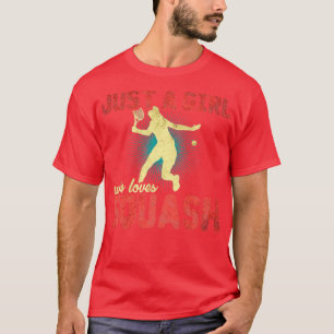 Camiseta Chica de squash