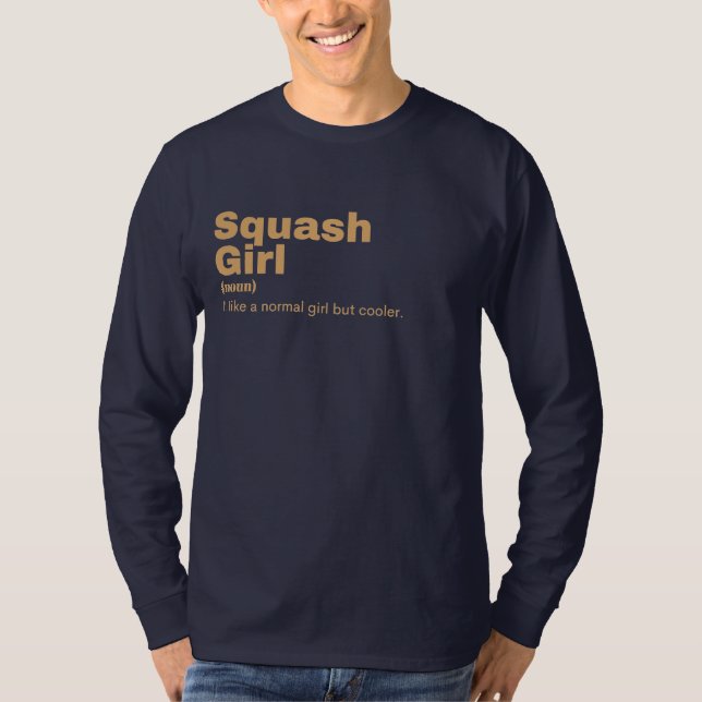 Camiseta Chica de squash - Squash (Anverso)