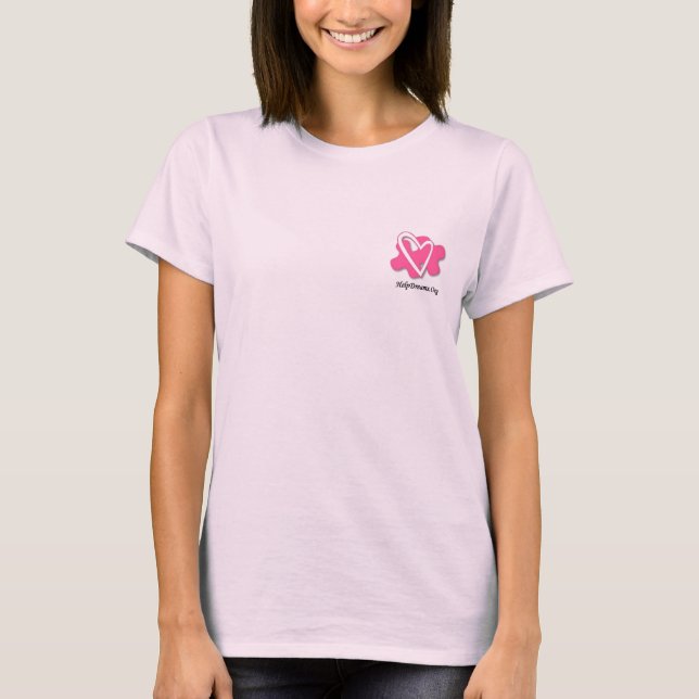 Camiseta Chica de SUEÑOS orgulloso (Anverso)