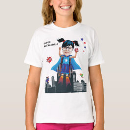 Camiseta Chica de superhéroes en silla de ruedas 💥 héroe v