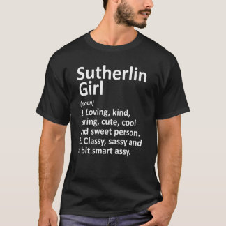 Camiseta Chica de Sutherlin Or Oregon Ciudad Divertida Hoga