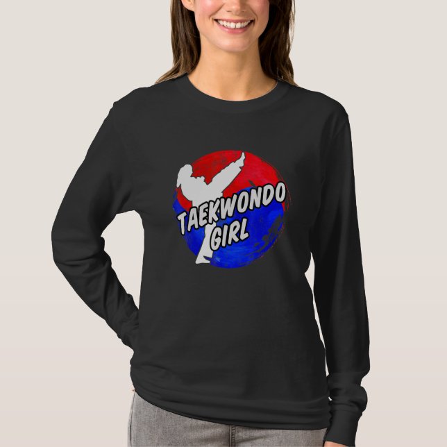 Camiseta Chica de Taekwondo (Anverso)