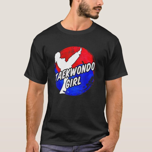 Camiseta Chica de Taekwondo (Anverso)