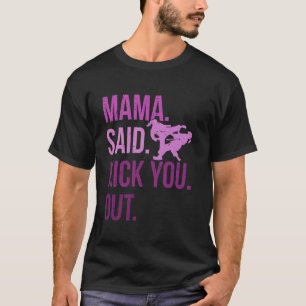Camiseta Chica de Taekwondo Clásico de Artes Marciales Mixt