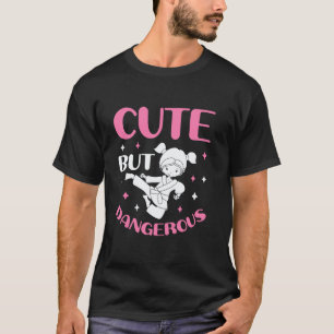 Camiseta Chica de Taekwondo Karate Jiu Jitsu Linda Pero Pel
