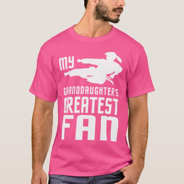 Camiseta Chica De Taekwondo Para Abuelas Y Abuelos (Anverso)
