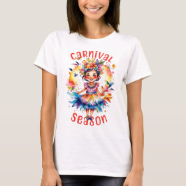 Camiseta Chica de Temporada de Carnaval