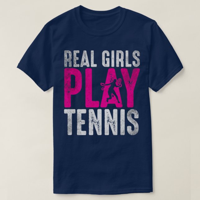 Camiseta Chica de tenis (Diseño del anverso)