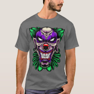 Camiseta Chica de terror de payaso malvado