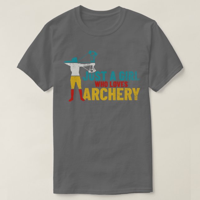 Camiseta Chica de tiro al arco 1 (Diseño del anverso)