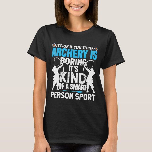 Camiseta Chica de tiro al arco Cazando Bow Arrow Lover Arch (Anverso)
