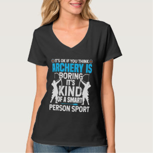 Camiseta Chica de tiro al arco Cazando Bow Arrow Lover Arch