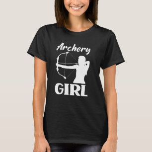 Camiseta Chica de tiro al arco Hobby Sport Bow Hunter Mujer
