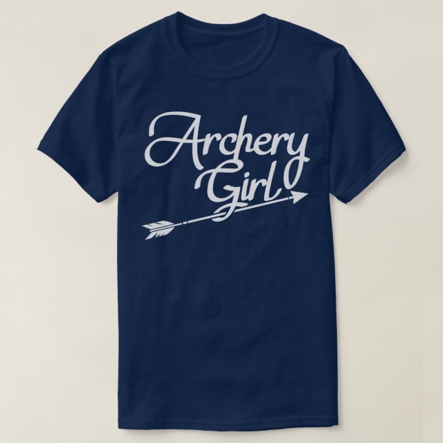 Camiseta Chica de tiro con arco (Diseño del anverso)