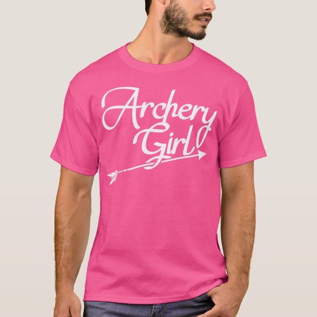 Camiseta Chica de tiro con arco (Anverso)