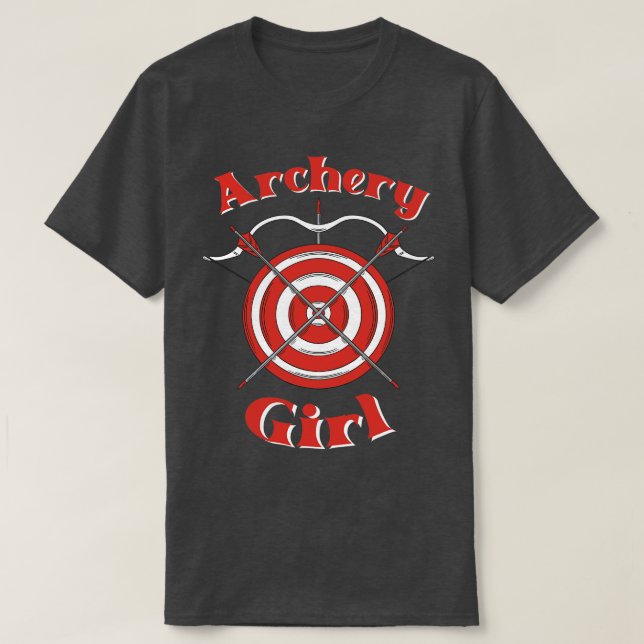 Camiseta chica de tiro con arco (3) (Diseño del anverso)