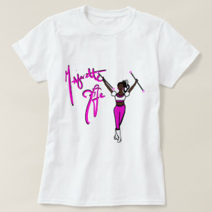 Camiseta Chica de toros rosados de octubre