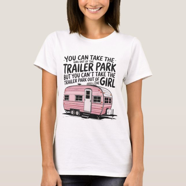 Camiseta Chica de Trailer Park (Anverso)