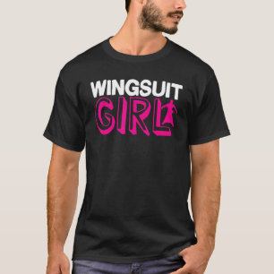 Camiseta Chica de traje aéreo Skydiving Basejumping Chicas