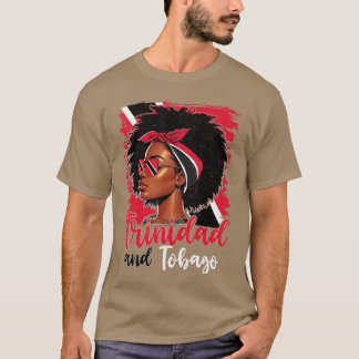 Camiseta Chica de Trinidad y Tobago Bandera Orgullosa Mujer