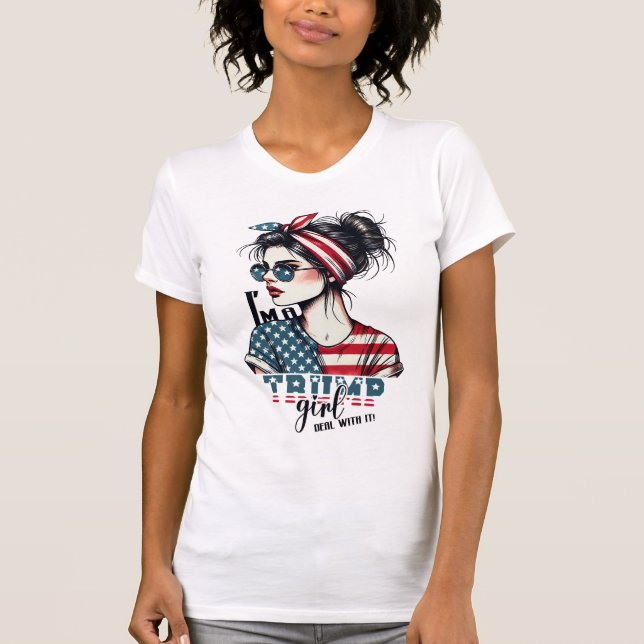 Camiseta Chica de Trump (Anverso)