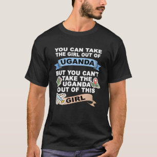 Camiseta Chica de Uganda se desplaza de Uganda