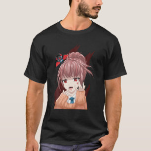 Camiseta Chica de vampiros de anime - Cute Bat - estética j