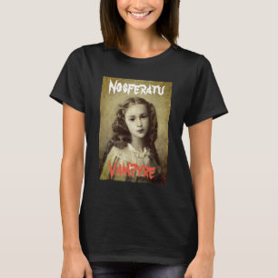 Camiseta Chica de vampiros góticos.