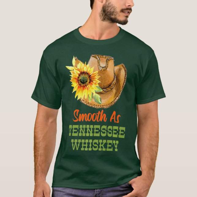 Camiseta Chica De Vaquera Suave Como Tennessee Whiskey Prem (Anverso)