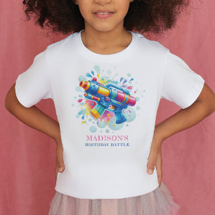Camiseta Chica de verano Cumpleaños Batalla de Armas de Agu