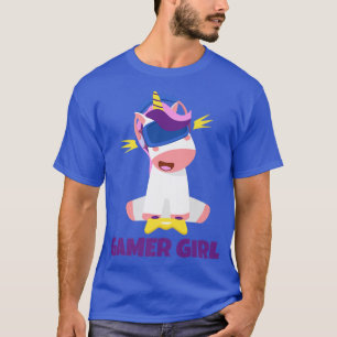 Camiseta Chica de videojuegos Unicornio Lover Cute mujeres 
