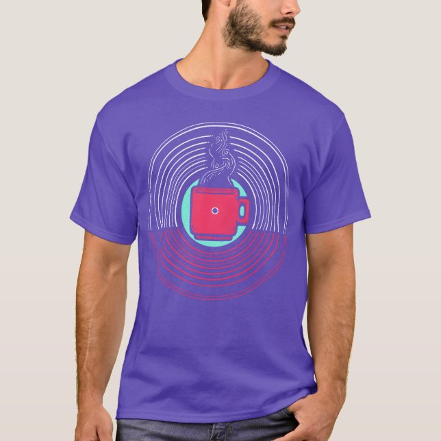 Camiseta Chica de vinilo espresso (Anverso)