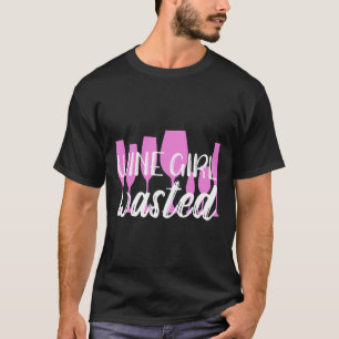 Camiseta Chica de vino desperdiciado