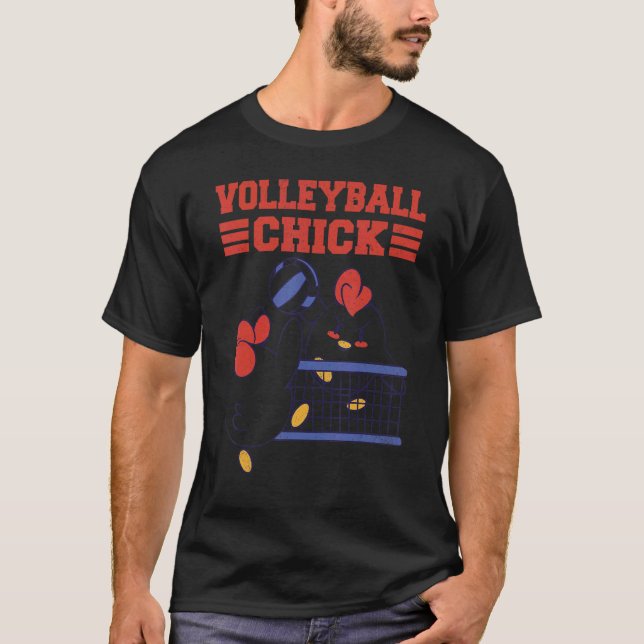 Camiseta Chica de voleibol (Anverso)