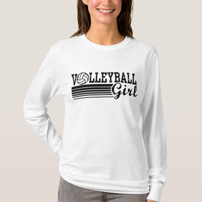 Camiseta Chica de voleibol (Anverso)